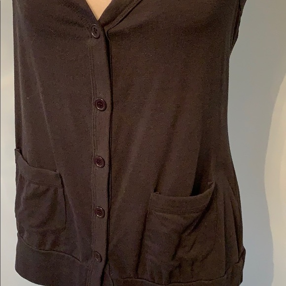 Button Up Cardigan Vest - Picture 2 of 3